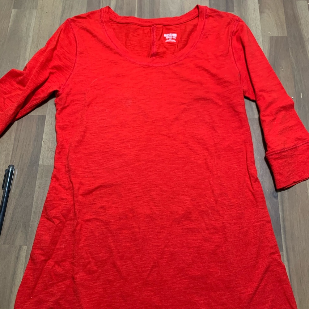Red tunic